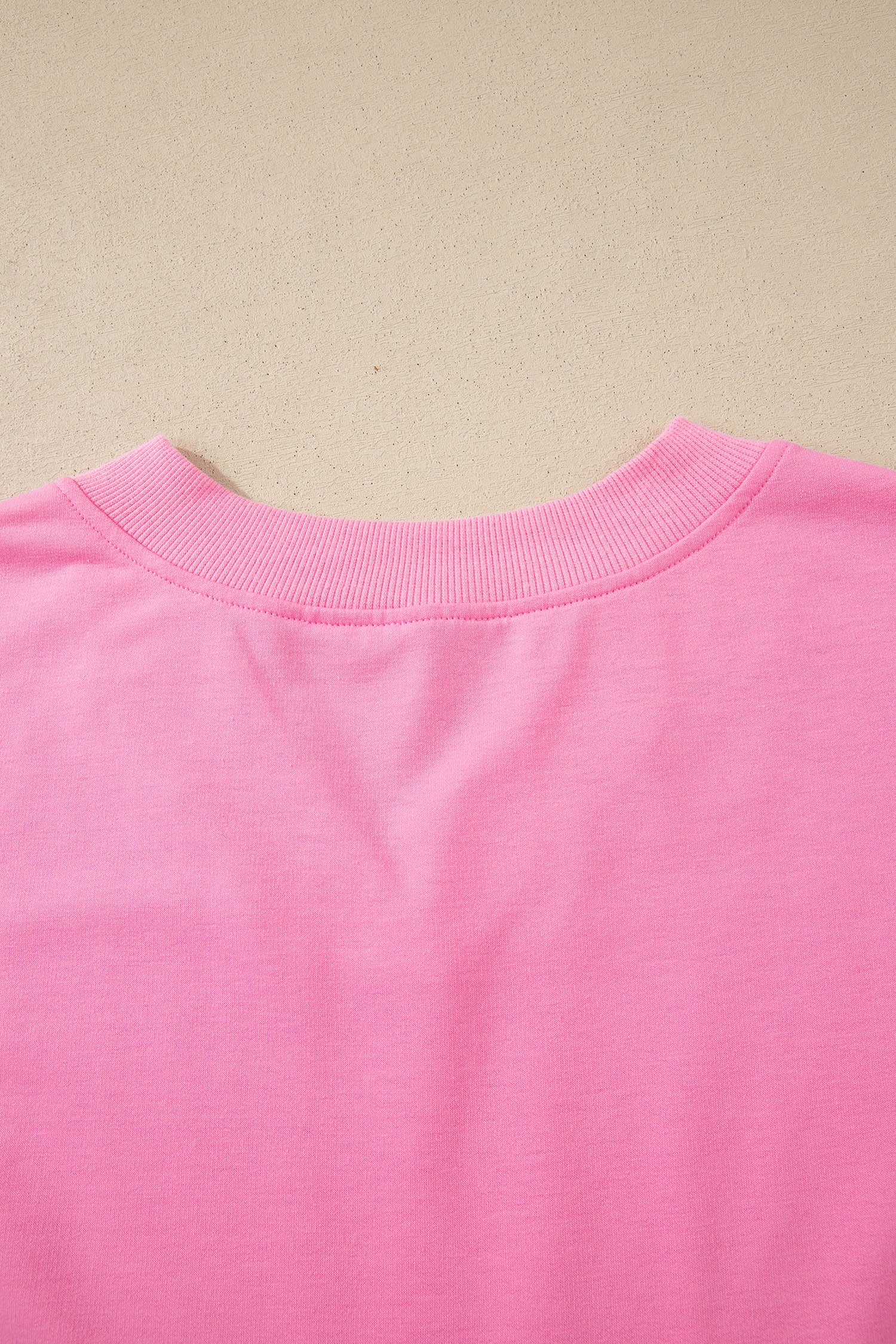 Sachet Pink V Neck Short Sleeve Top Drawstring Shorts 2pcs Set