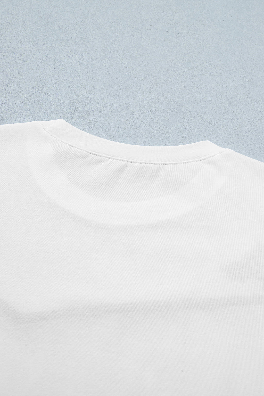White Western Fashion Embroidered Casual Tee