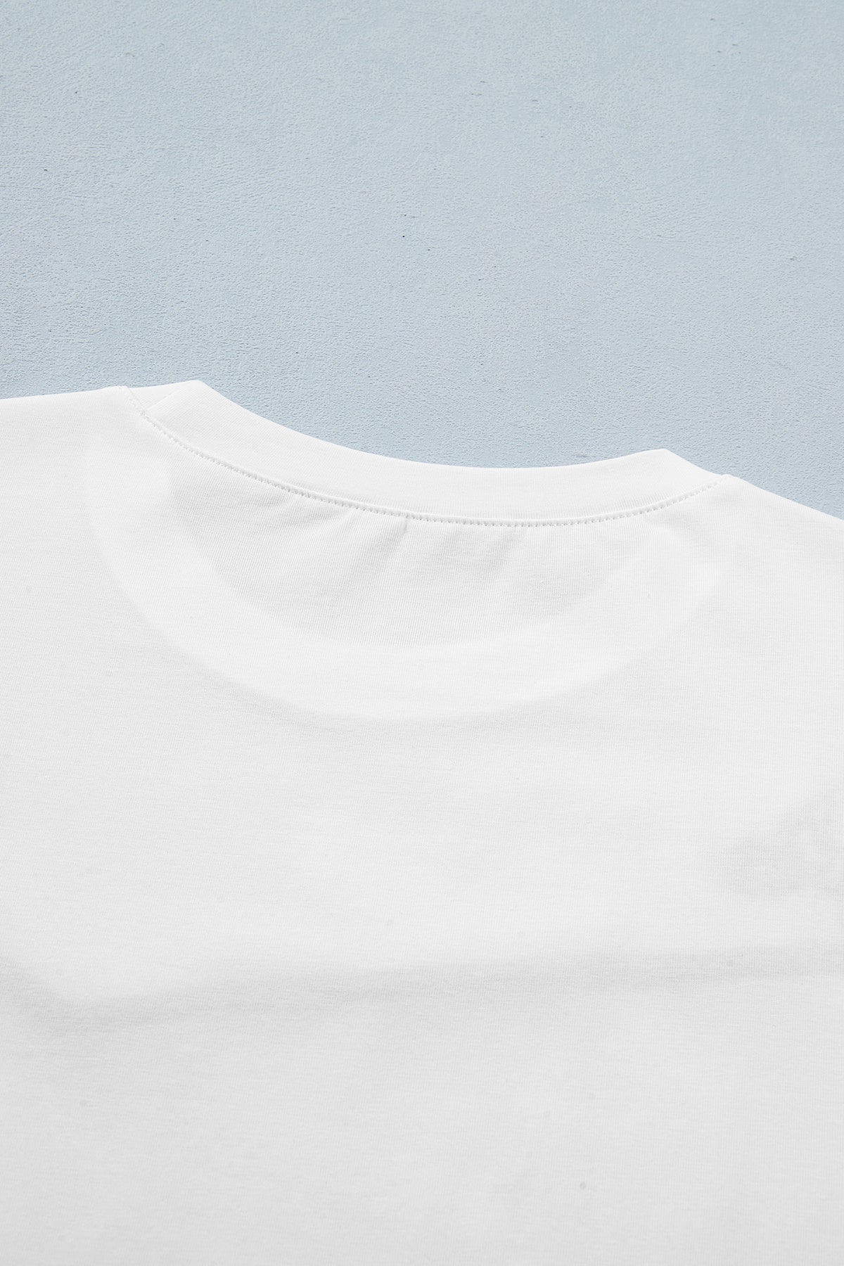 White Western Fashion Embroidered Casual Tee