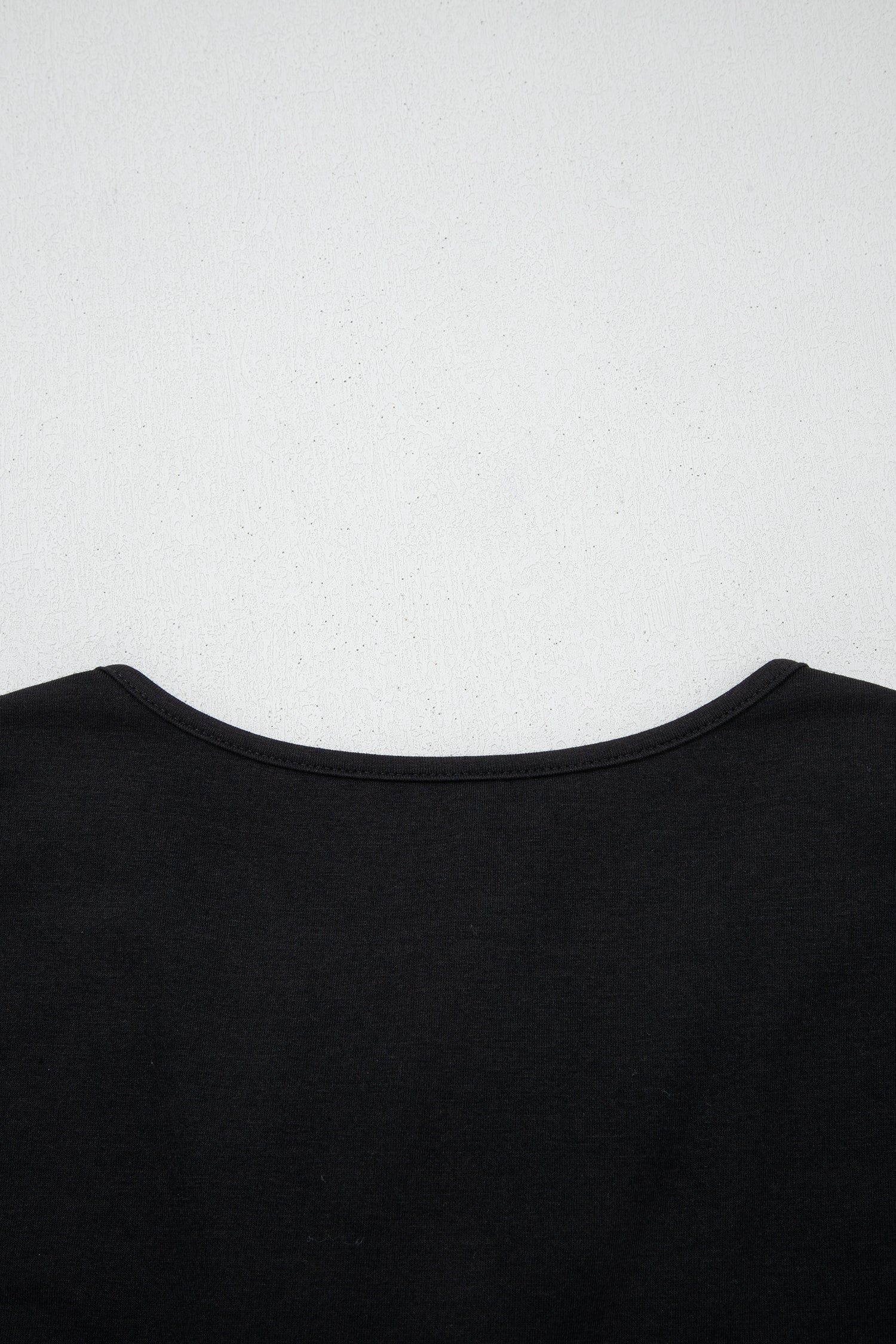 Black Plus Size Solid Color Bow Tie Peplum Tank Top