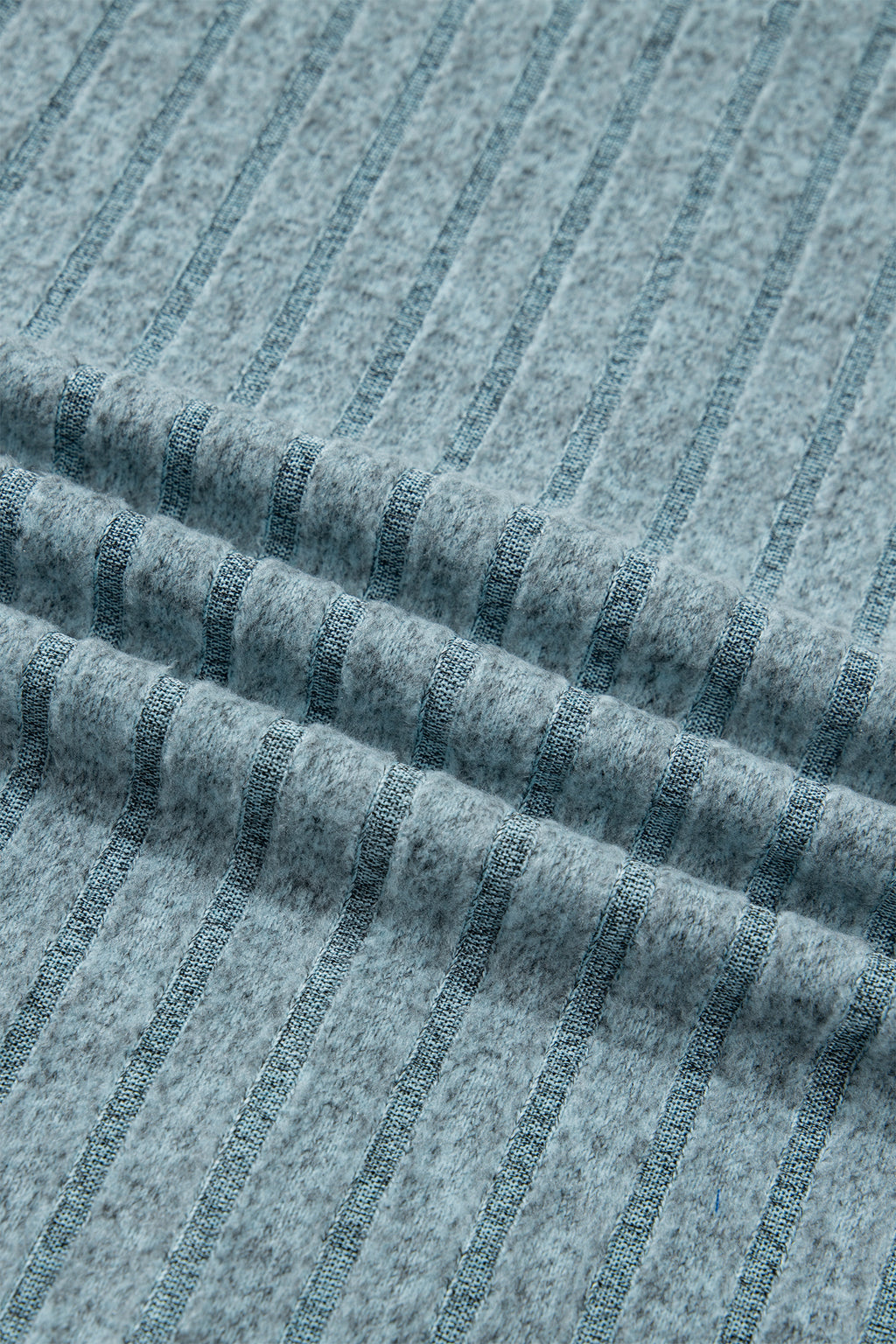 Beau Blue Slim Ribbed Mineral Wash Tank Top