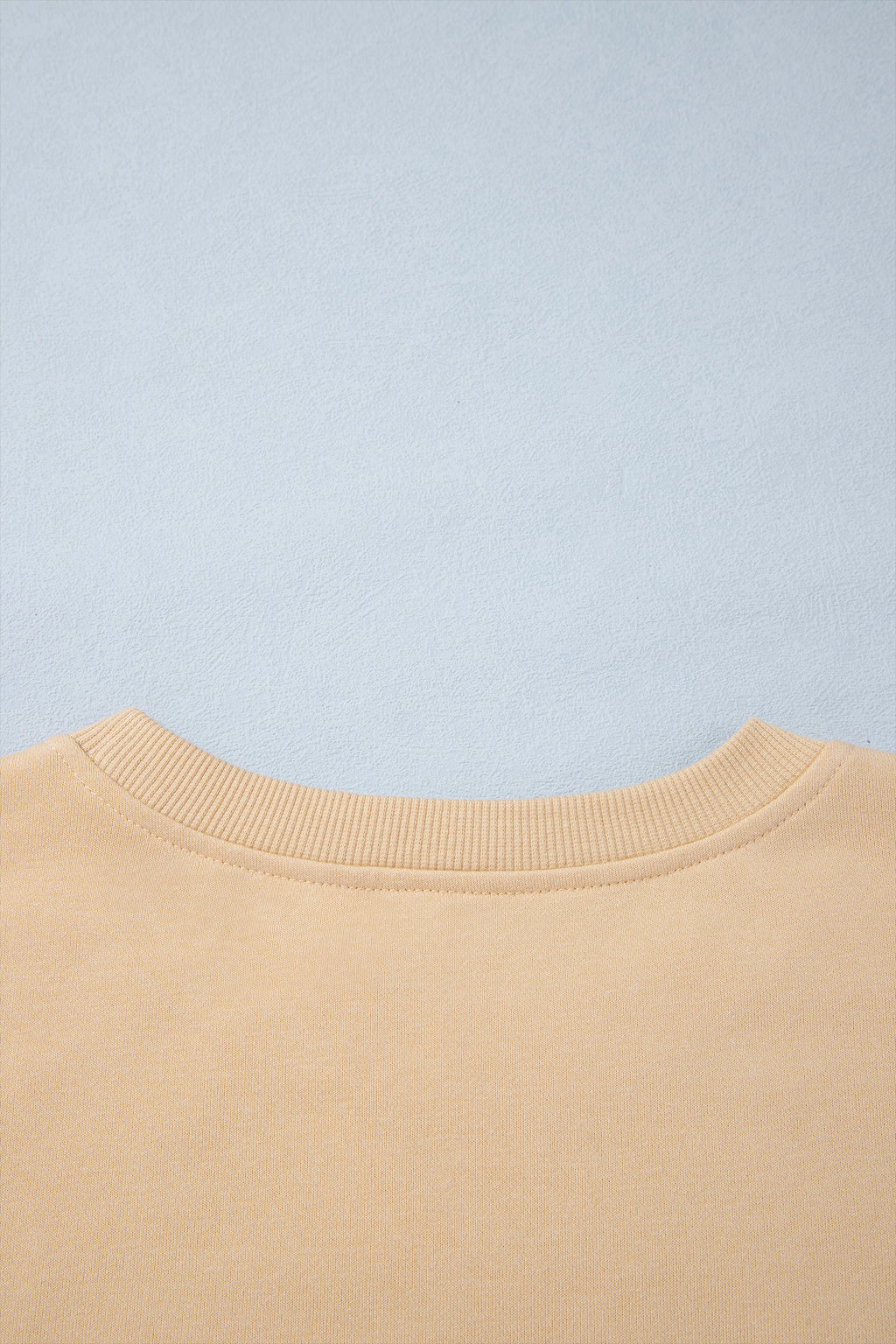 Parchment Solid Color Long Sleeve Top Split Skort 2pcs Outfit