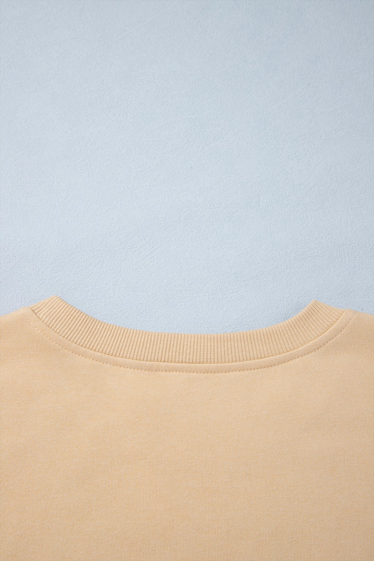Parchment Solid Color Long Sleeve Top Split Skort 2pcs Outfit