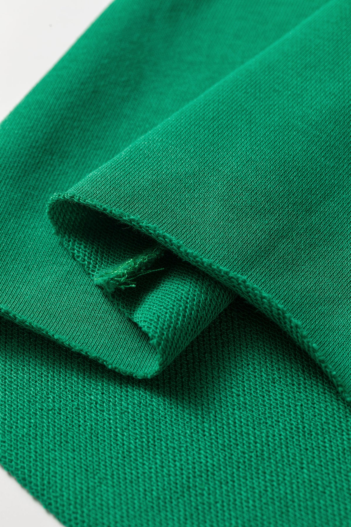 Bright Green Solid Color Hooded Long Sleeve Elastic Waist Pocket Pant Set