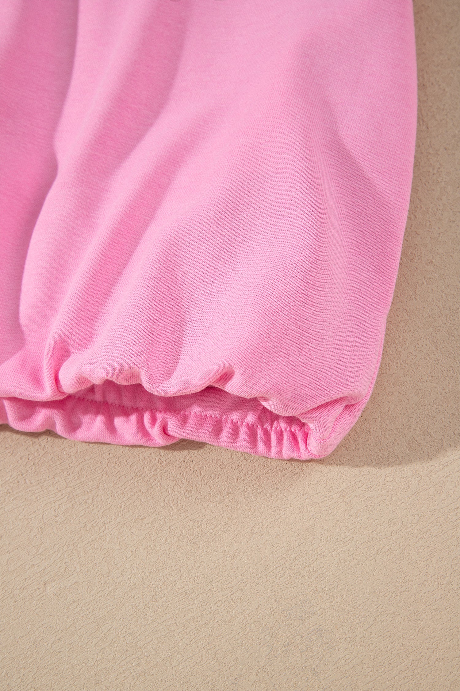 Sachet Pink Zip-up One Piece Long Sleeve Hoodie