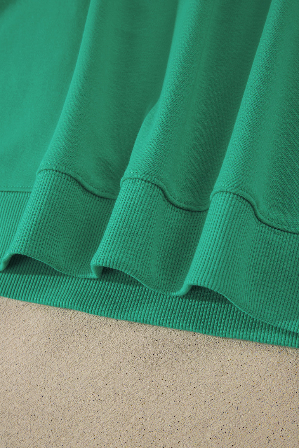Sea Green Solid Color Loose Tee Drawstring Shorts 2pcs Outfit