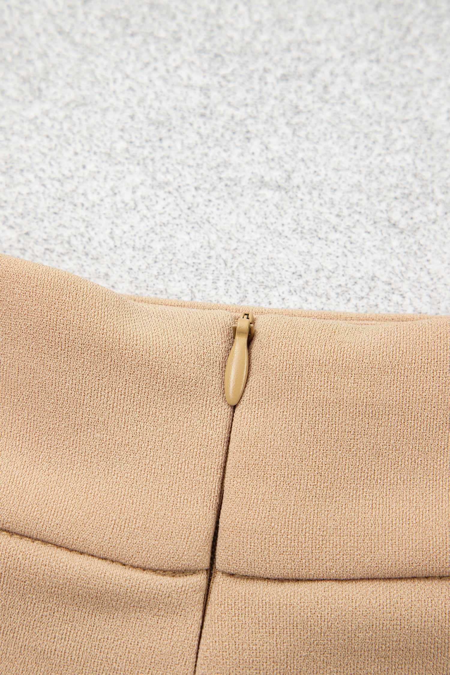 Parchment High Waist Full Length Regular Fit Pants