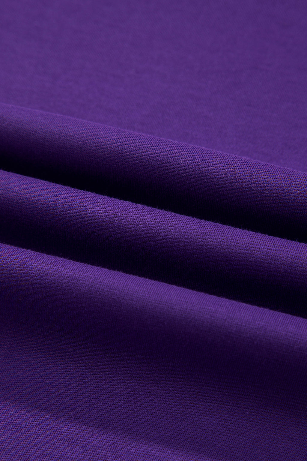 Tillandsia Purple Reversible Contrast-Stitched T-Shirt
