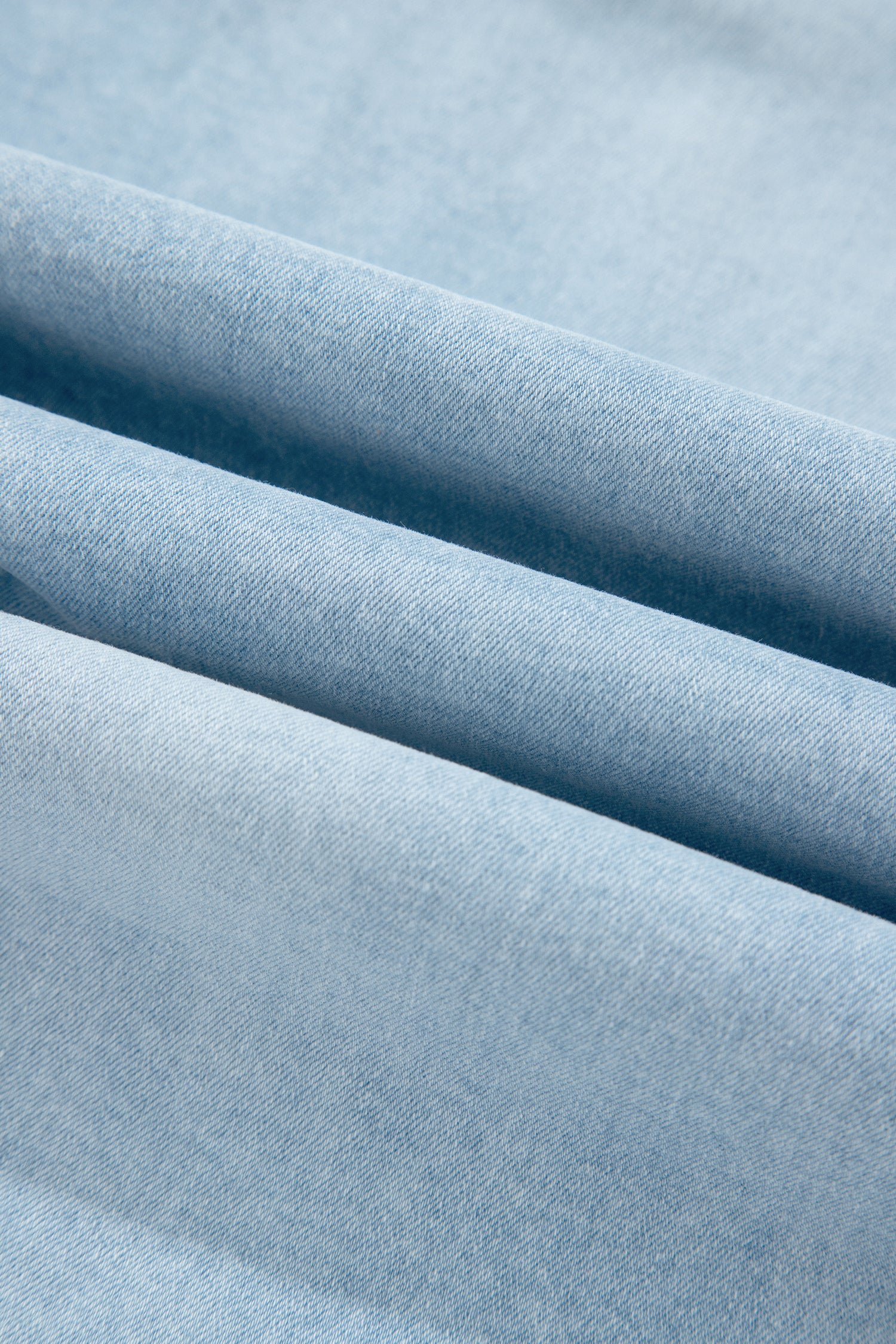 Beau Blue Plus Size Seam Detail Patch Pocket Raw Cut Shift Jeans