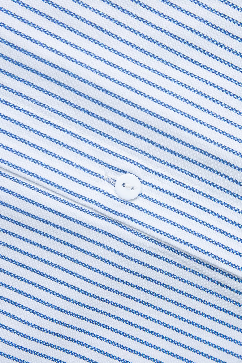 Sky Blue Stripe Colorblock Leopard Patchwork Chest Pocket Cuffed Sleeve Shirt