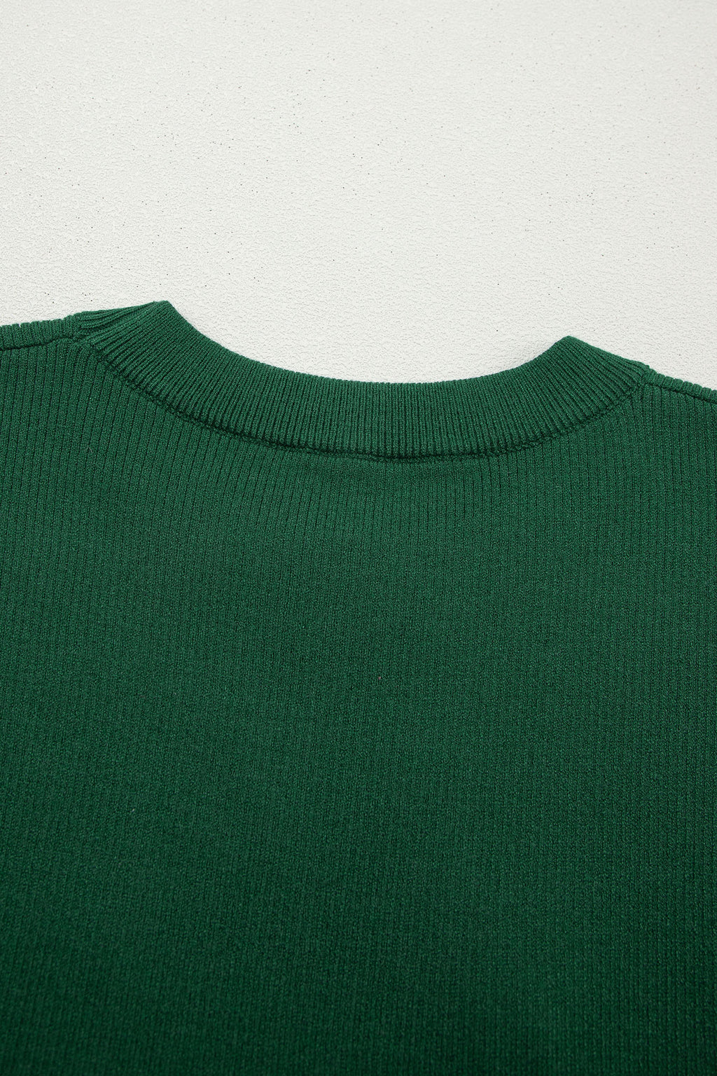 Blackish Green Horseshoe Graphic Western Short Sleeve Sweater