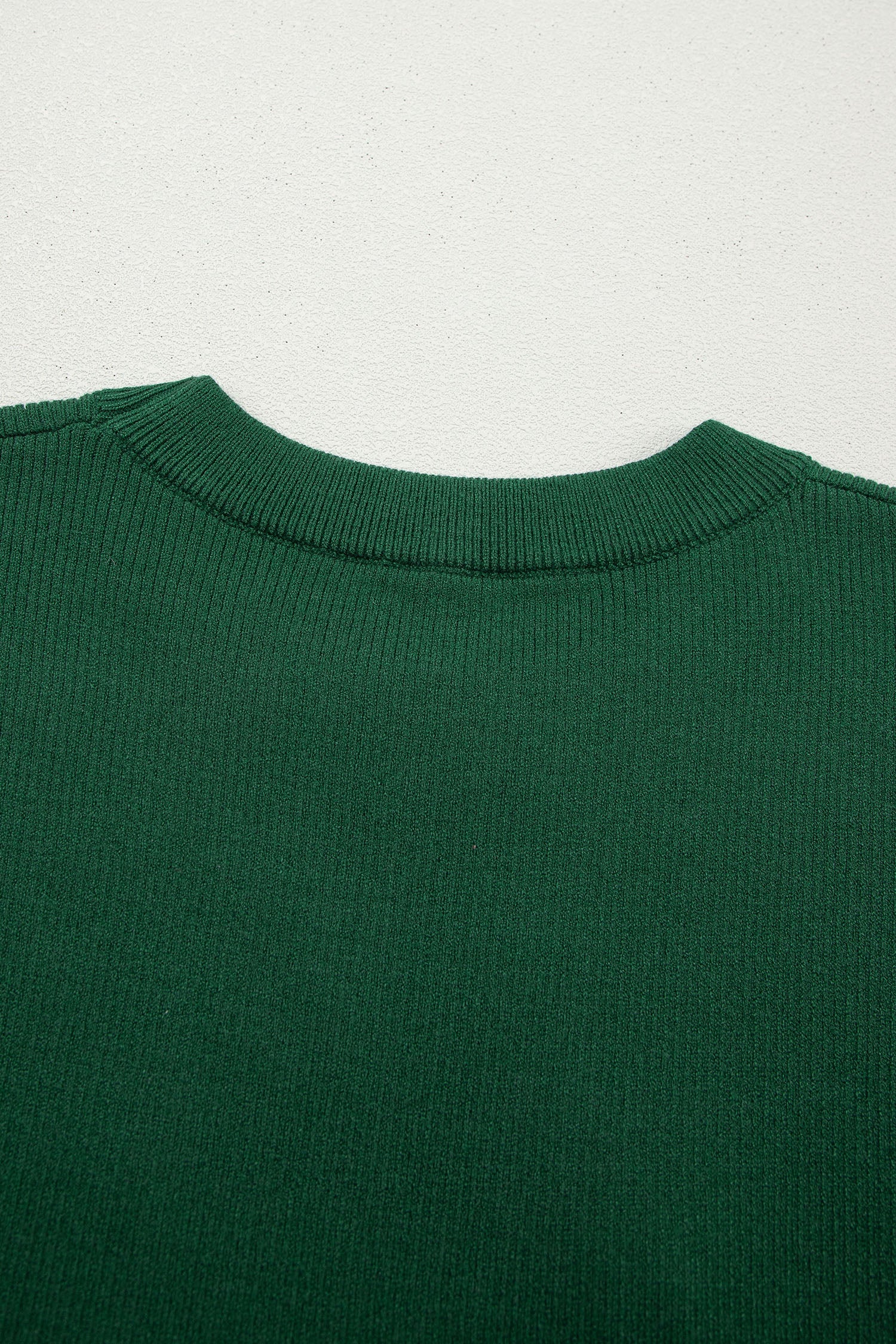 Blackish Green Horseshoe Graphic Western Short Sleeve Sweater