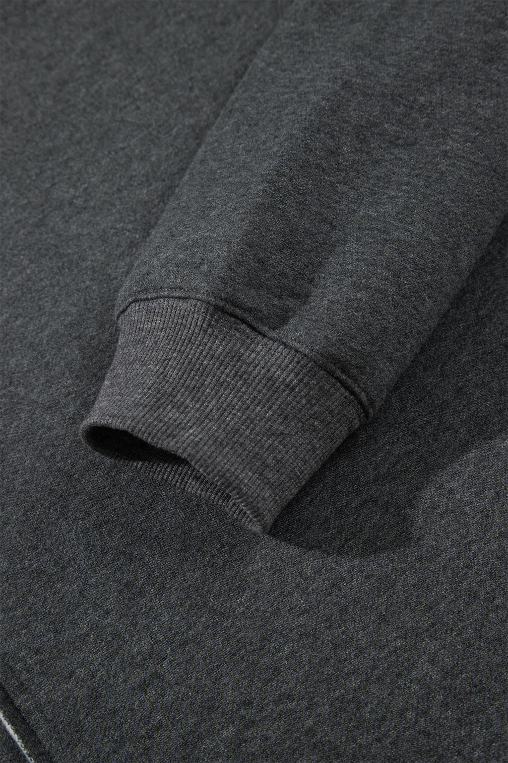 Carbon Grey Solid Colorblock Jogger Pants Set