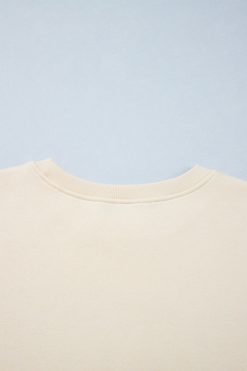 Parchment HOWDY Letter Print Colorblock Side Stripe Long Sleeve Plus Size Set