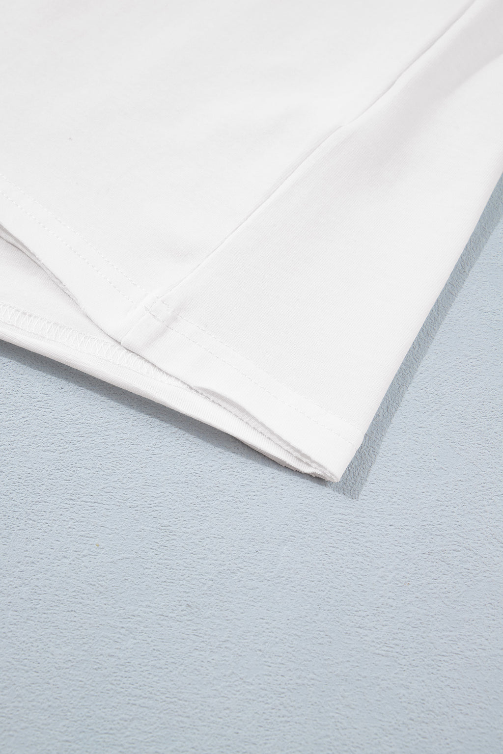 White Western Fashion Embroidered Casual Tee