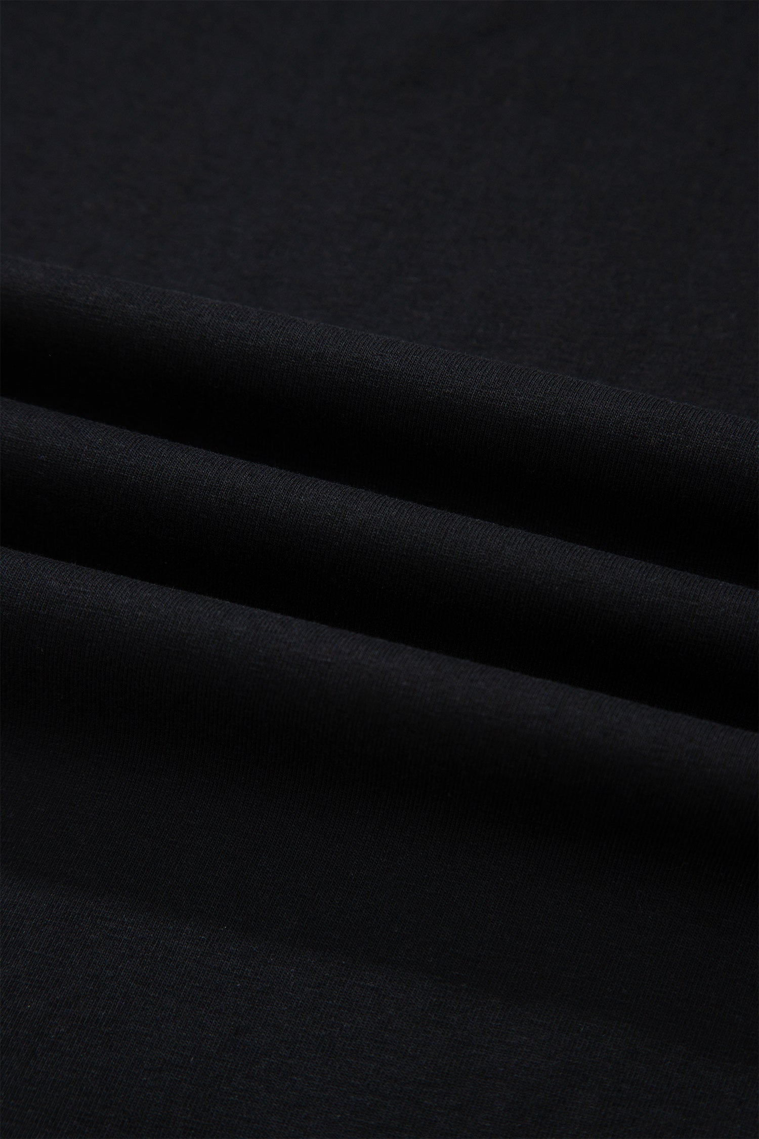 Black Varsity Striped Short Sleeve Crew Neck T Shirt
