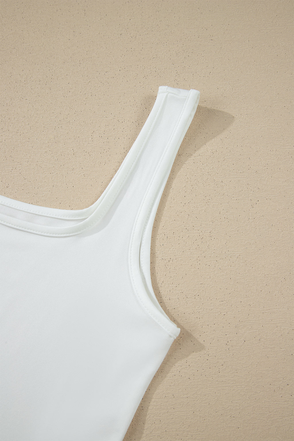 White Sheer Lace Round Neck T Shirt